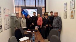 Collaborative visit with the military educational environment